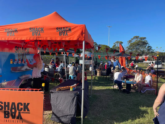 Brewers Orchard pouring at Shack Bay